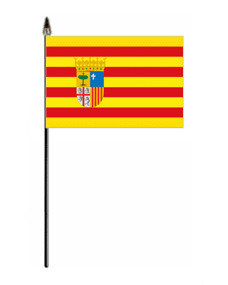 Aragon Hand Flag - Small.