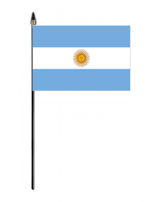 Argentina Country Hand Flag - Small.