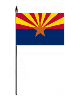 Arizona Hand Flag - Small.