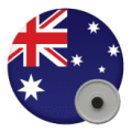 Australia and New Zealand Fridge Magnets - 58mm