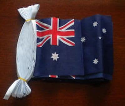 Australia Bunting, rectangular, 9 metre.