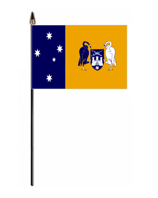 Australia Capital Territory Hand Flag - Small.