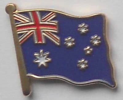 Australia Country Flag Enamel Pin Badge