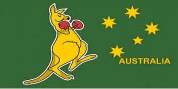 Australia Kangaroo Large Country Flag - 5' x 3'.