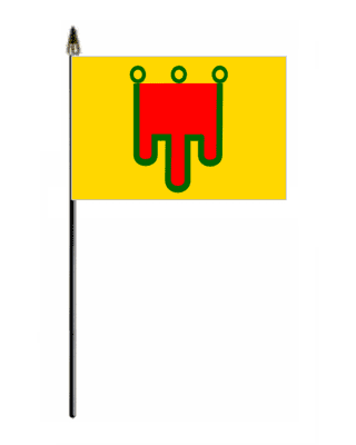 Auvergne Hand Flag - Small.