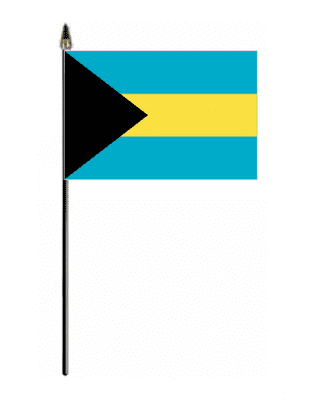 Bahamas Country Hand Flag - Small.