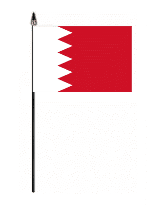 Bahrain Country Hand Flag - Small.