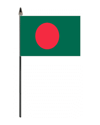 Bangladesh Country Hand Flag - Small.