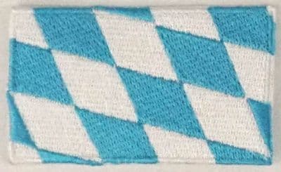 Bavaria Embroidered Flag Patch, style 04