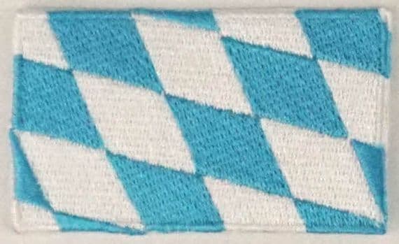 Bavaria Embroidered Flag Patch, style 04