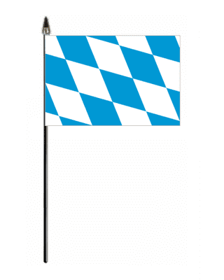 Bavaria Hand Flag - Small.