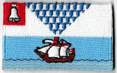 Belfast Embroidered Flag Patch, style 04