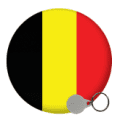Belgium Keyrings - 25mm