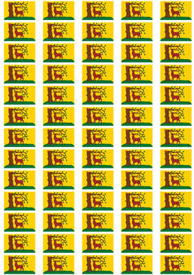 Berkshire Flag Stickers - 65 per sheet