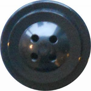 Black base with 4 holes.