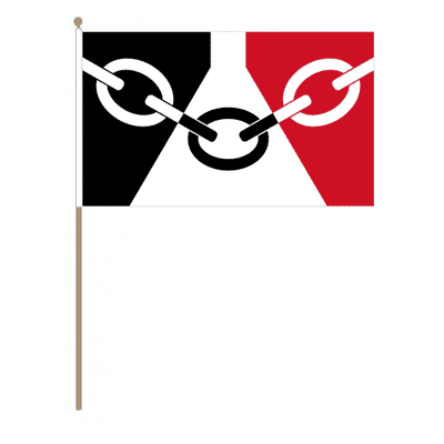 Black Country Hand Flag - Large.