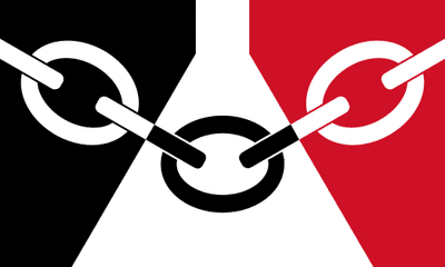 Black Country Large County Flag - 3' x 2'.