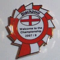 Blackpool Football Club Enamel Pin Badge 01