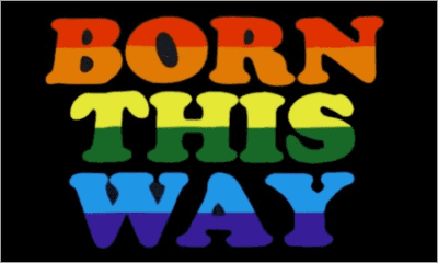 Born This Way Large Flag - 5' x 3'
