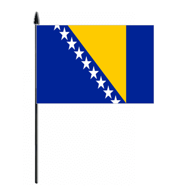 Bosnia Country Hand Flag - Medium.