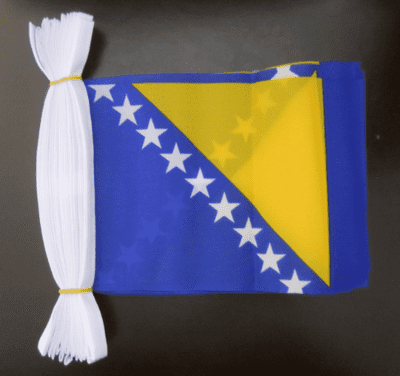 Bosnia & Herzegovina Bunting, rectangular, 9 metre.
