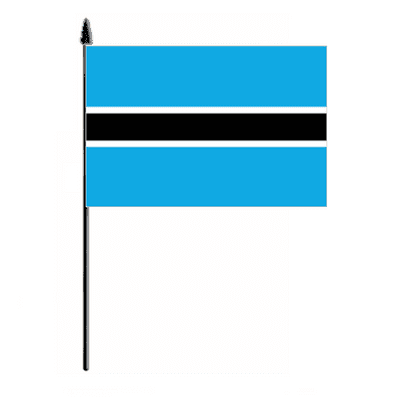 Botswana Country Hand Flag - Medium