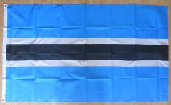 Botswana Large Country Flag - 5' x 3'.