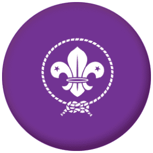 Boy Scouts 58mm Mirror Keyring