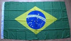 Brazil Large Country Flag - 5' x 3'.