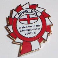 Bristol City Football Club Enamel Pin Badge 01