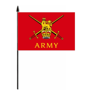 British Army Hand Flag - Medium.