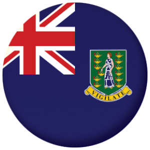 British Virgin Islands Flag 58mm Fridge Magnet