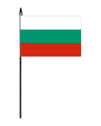 Bulgaria Country Hand Flag - Small.