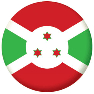 Burundi Country Flag 58mm Fridge Magnet