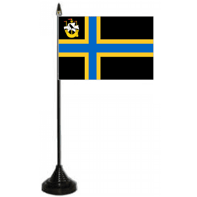 Caithness Desk / Table Flag with plastic stand and base