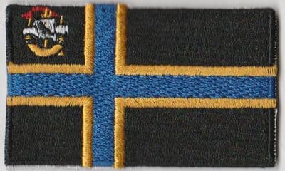 Caithness Embroidered Flag Patch, style 04