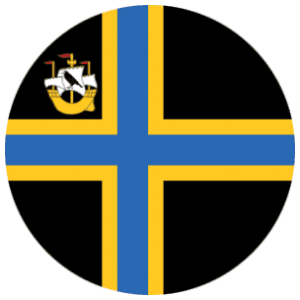 Caithness Flag 25mm Pin Button Badge