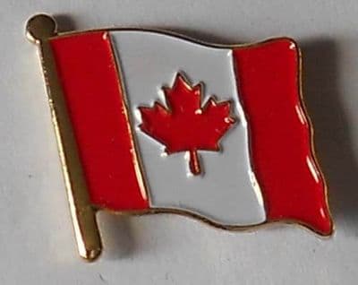 Canada Country Flag Enamel Pin Badge