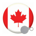 Canada Keyrings - 58mm