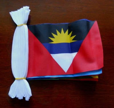 Caribbean Nation Bunting, rectangular, 30 countries, 9 metre.