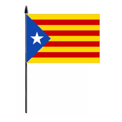 Catalan Independence Hand Flag - Medium
