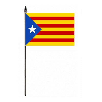 Catalan Independence Hand Flag - Small