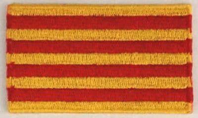 Catalonia Embroidered Flag Patch, style 04