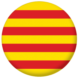 Catalonia Flag 58mm Bottle Opener.