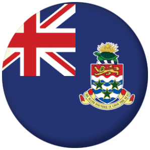 Cayman Islands Flag 25mm Flat Back