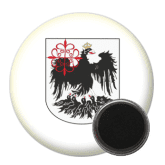 Central and South America Fridge Magnets - 25mm