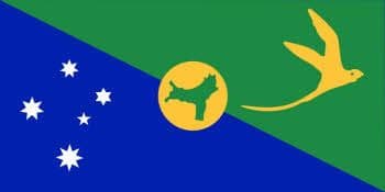 Christmas Island Large Flag - 5' x 3'.