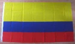 Colombia Large Country Flag - 5' x 3'.
