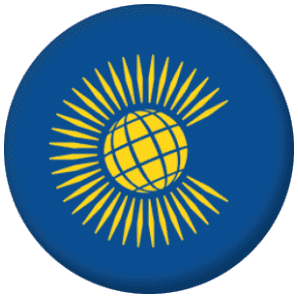 Commonwealth 58mm Mirror Keyring