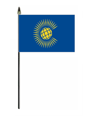 Commonwealth Hand Flag - Small.